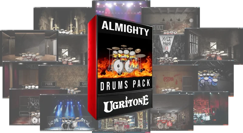 Ugritone Almighty Drums Pack interface