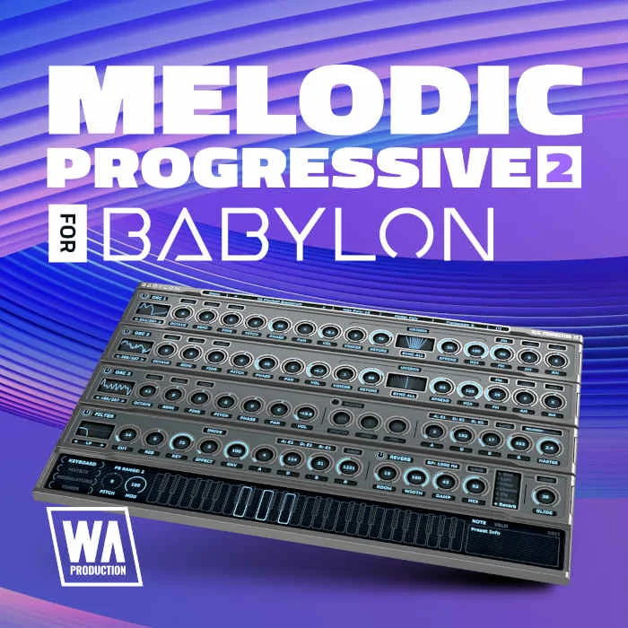 W. A. Production Melodic Progressive 2 for Babylon interface