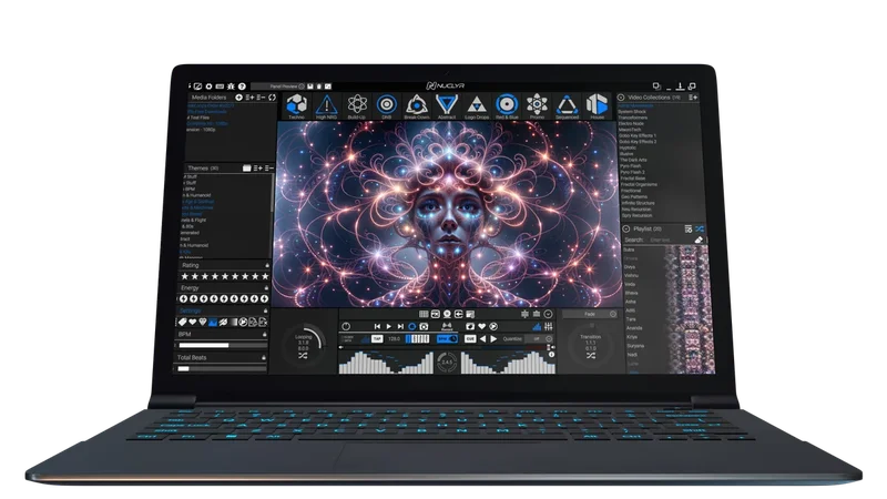 Beatflo NUCLYR Software interface