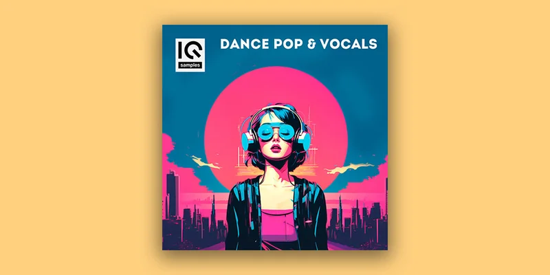 IQ Samples Dance Pop & Vocals interface
