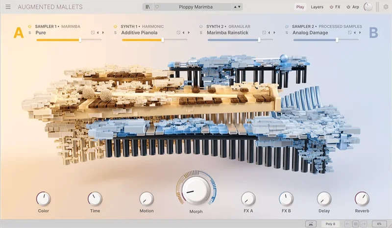 Arturia Augmented Mallets interface