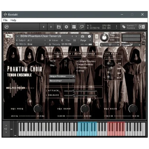 Bela D Media Tenor Ensemble interface
