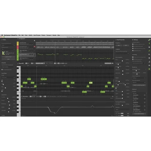 Dreamtonics Dreamtonics Synthesizer V Mandarin Bundle 2 interface