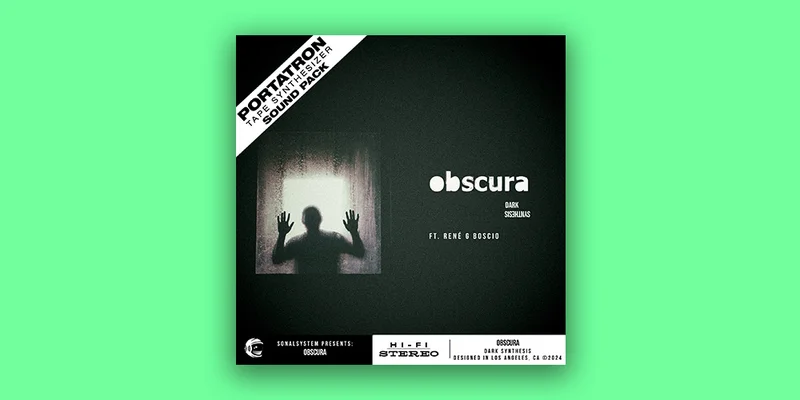 Robotic Bean Portatron Preset Pack: Obscura – Dark Synthesis interface