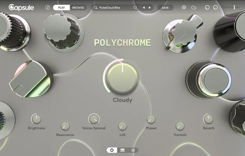 Capsule Audio Polychrome interface