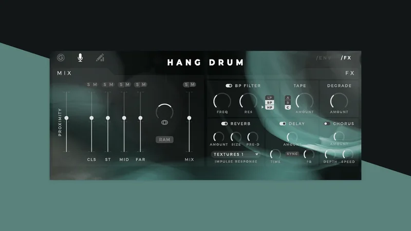 Hang Drum - Experiments interface