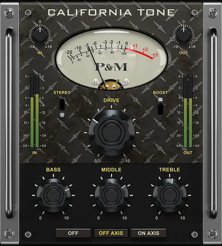 Plug and Mix California Tone interface