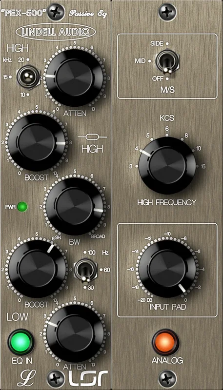 Lindell Audio PEX-500 interface