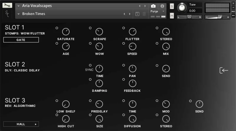 Sonora Cinematic Aria Vocalscapes + FREE Panorama Hybrid interface