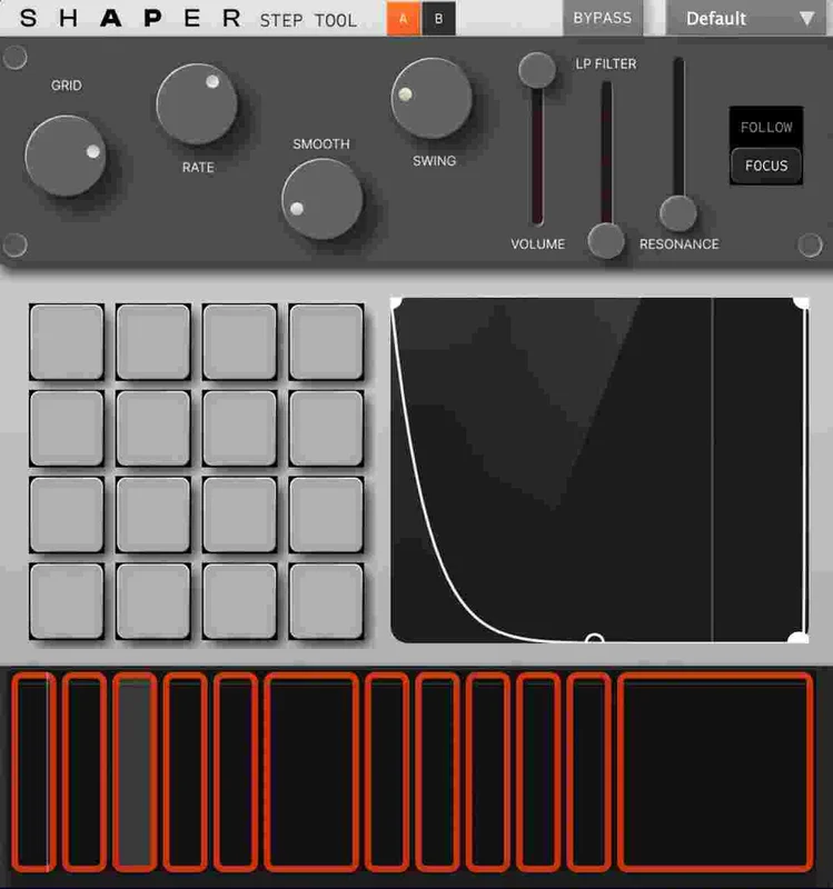 Battersea Audio SHAPER Step Tool interface