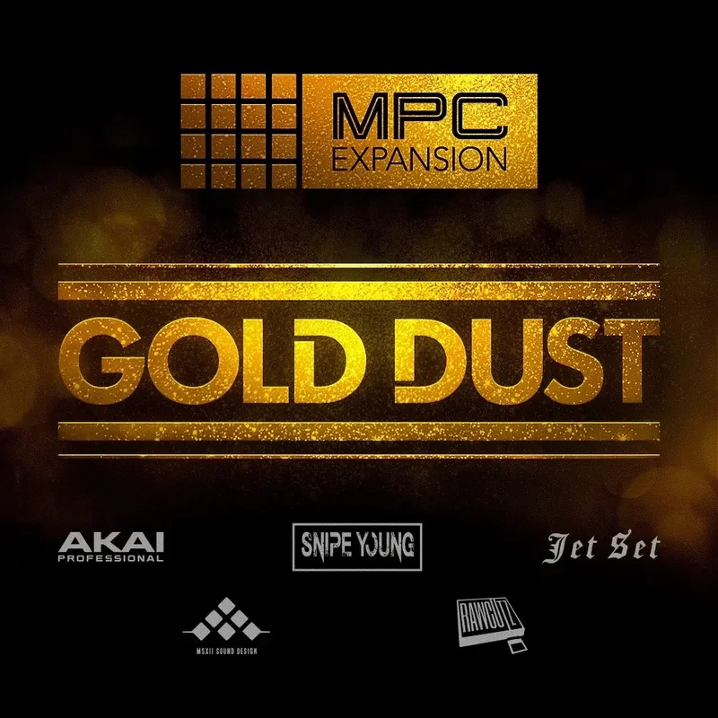 AKAI MPC Expansion: Gold Dust interface