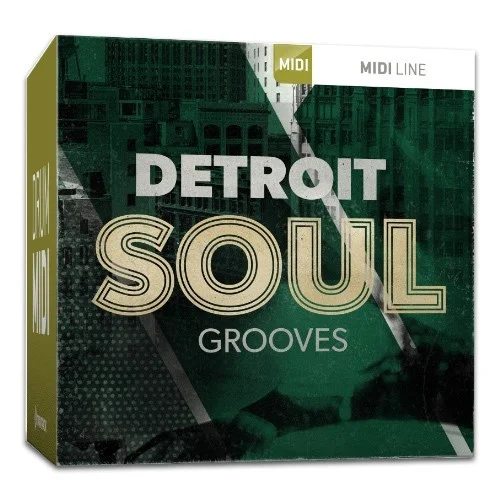 Toontrack Drum MIDI Detroit Soul Grooves interface