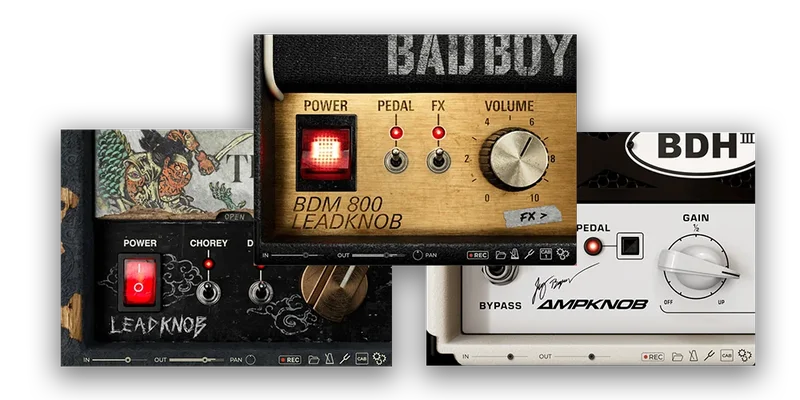 Bogren Digital Lead Ampknob Bundle interface