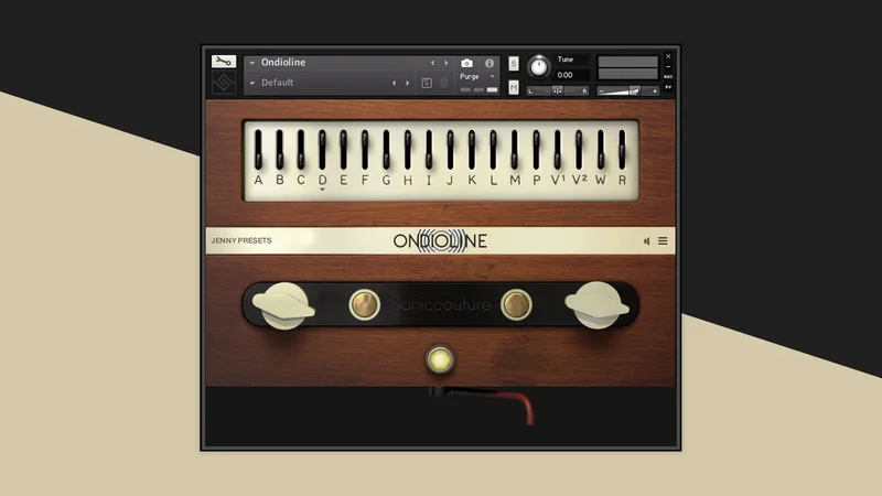 Soniccouture Ondioline interface