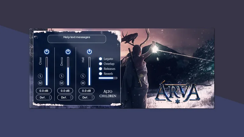 Strezov Sampling ARVA Children Choir interface