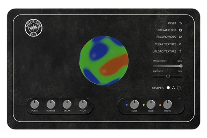 Fischer Music Club Material FX Processor interface