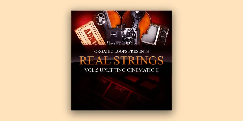 Organic Loops Real Strings Vol. 5 - Uplifting Cinematic Strings Part 2 interface