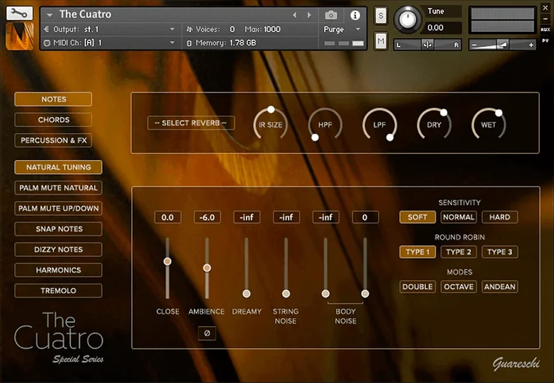 Guareschi The Cuatro interface
