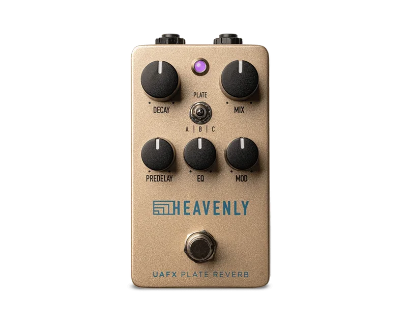 Universal Audio Heavenly Plate Reverb Pedal interface