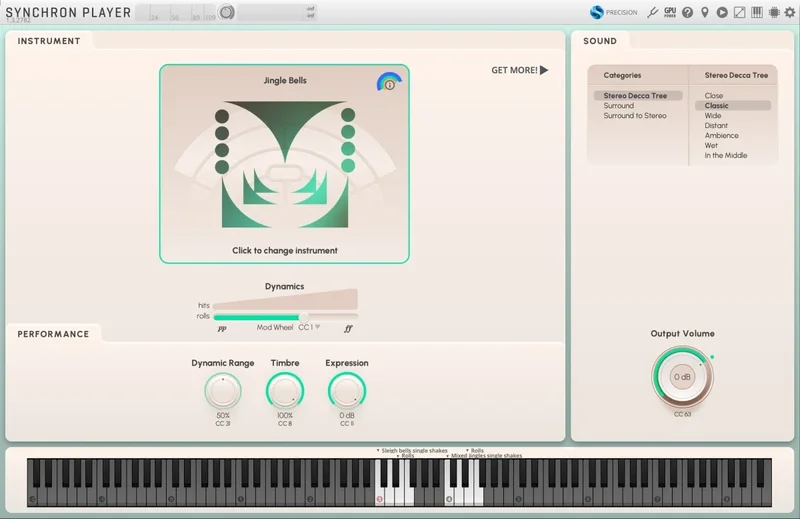 VSL Free Jingle Bells and Pummerin interface