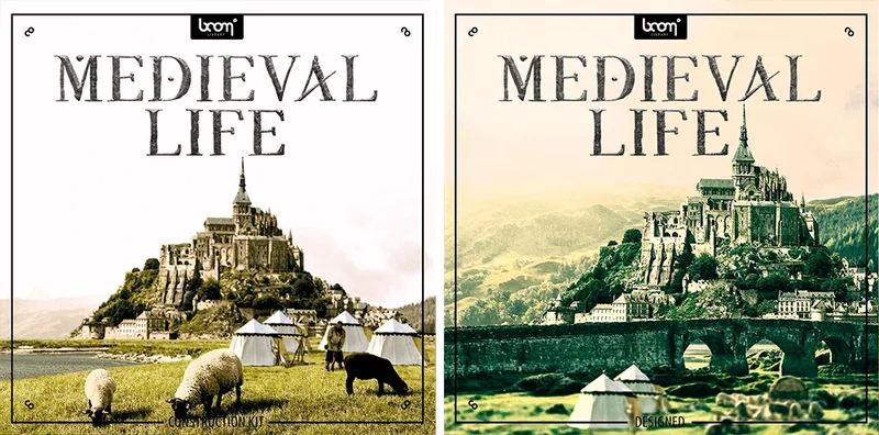 BOOM Library Medieval Life interface