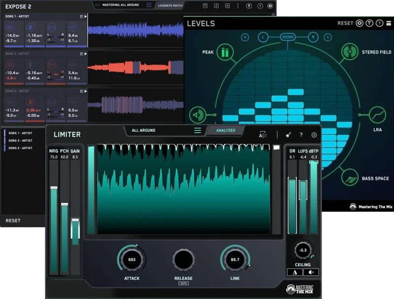 Mastering The Mix Mastering Essentials Bundle interface