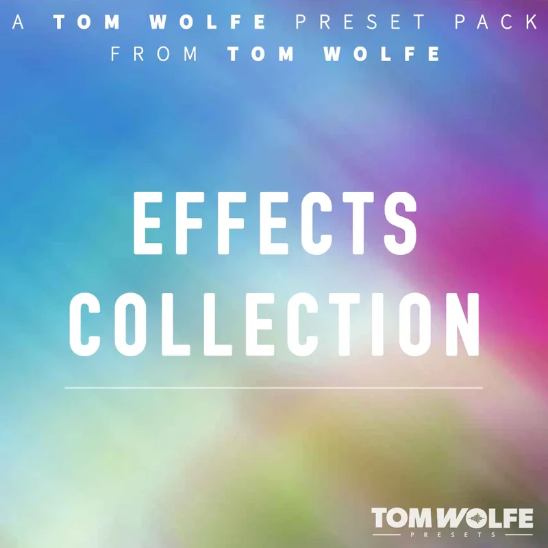 Tom Wolfe Effects Collection interface