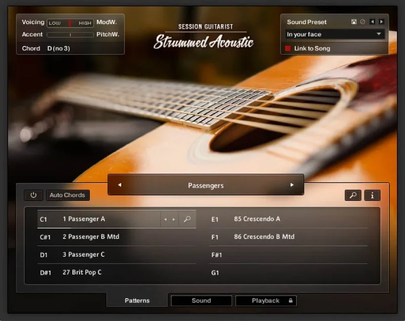 Native Instruments Komplete Select Band interface