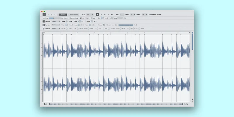 Reason Studios ReCycle interface