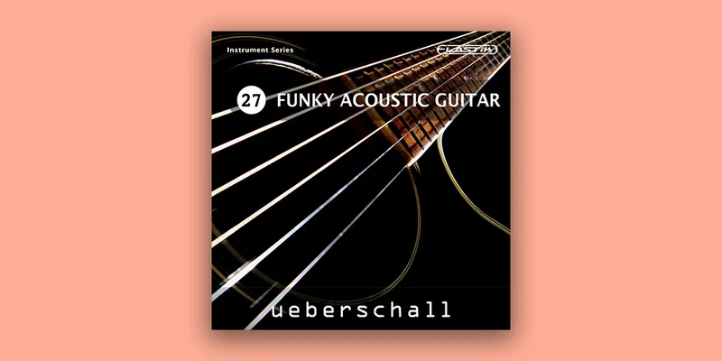 Ueberschall Funky Acoustic Guitar interface
