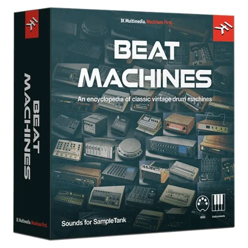IK Multimedia Beat Machines interface