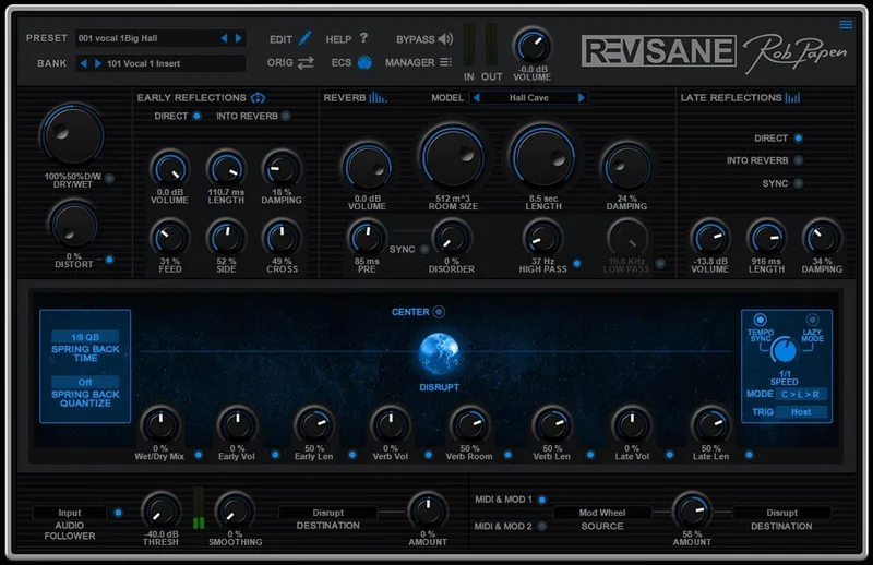 Rob Papen RevSane interface