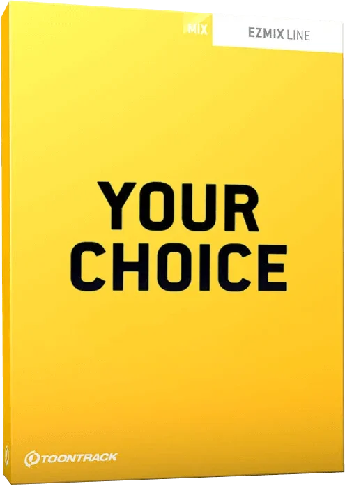 Toontrack EZMix Pack - Your Choice interface