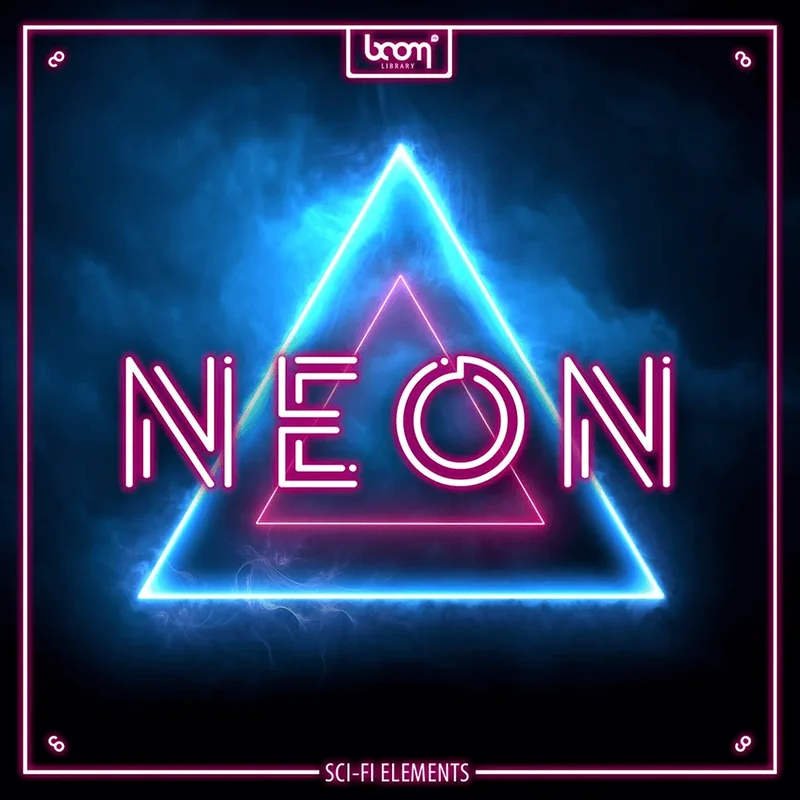BOOM Library NEON Sci-Fi Elements interface
