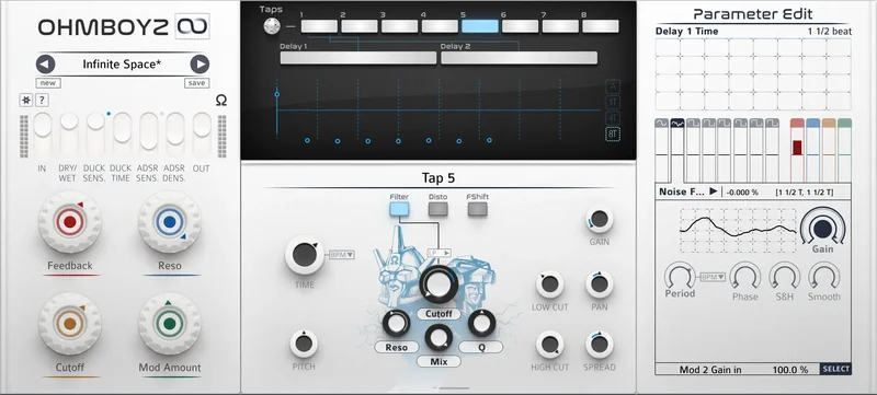 Ohmforce Ohmboyz Infinity interface