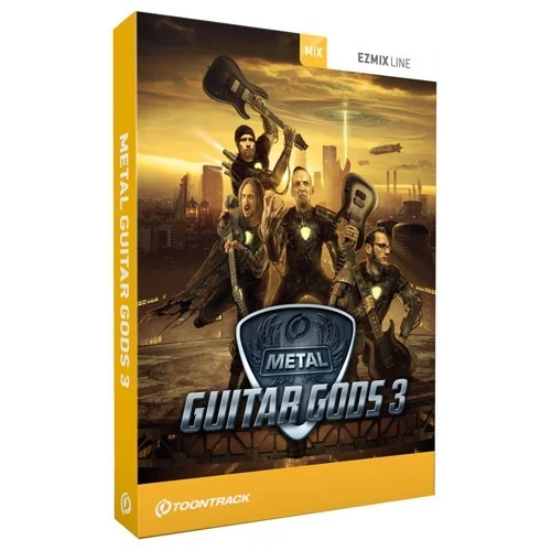 Toontrack EZmix-Pack Metal Guitar Gods 3 interface