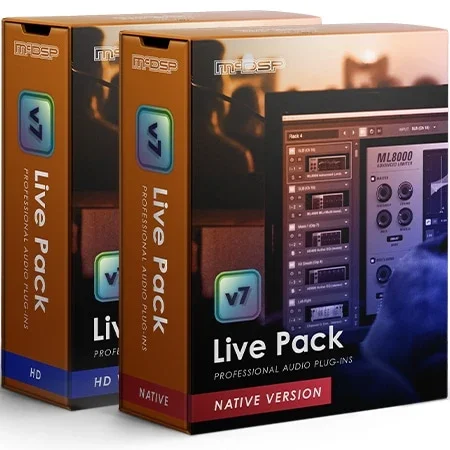 McDSP Live Pack II Native v7 interface