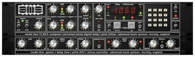 Universal Audio AMS DMX Digital Delay & Pitch Shifter interface