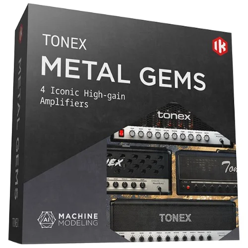 IK-Multimedia TONEX Metal Gems Collection interface