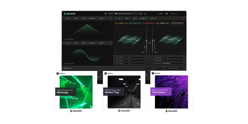 Plugin Boutique WaveOSC & All Expansions Bundle interface