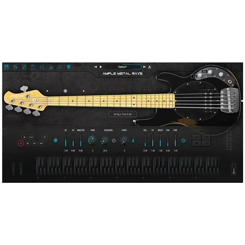 Ample Sound Ample Bass Metal Ray5 III interface
