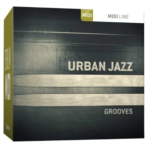 Toontrack Drum MIDI Urban Jazz Grooves interface