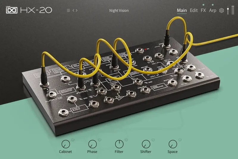 UVI HX-20 interface