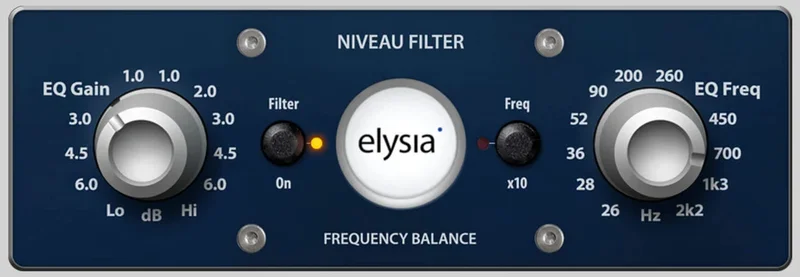 PA FREE niveau filter interface