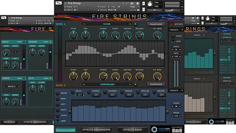 DAG Alliance Fire Strings interface
