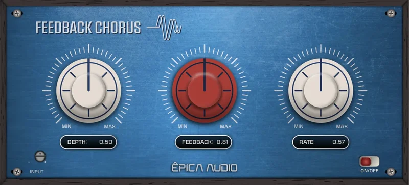Épica Audio Feedback Chorus interface
