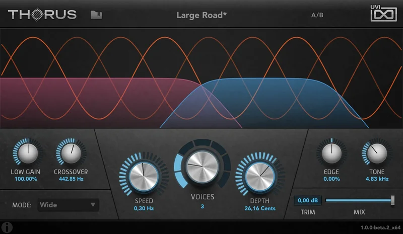 UVI Thorus interface