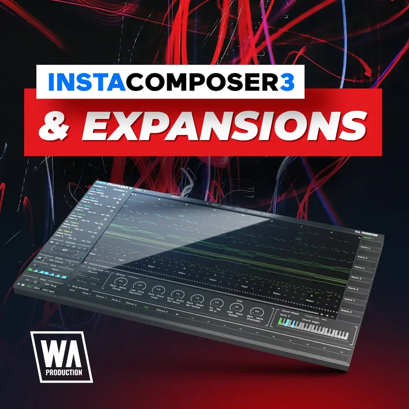 W. A. Production InstaComposer 3 + Expansions Bundle interface