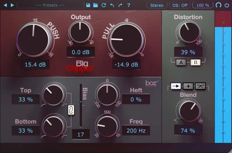 Boz Digital Labs Big Clipper 2 Bundle interface