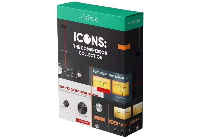 Softube Icons: The Compressor Collection interface